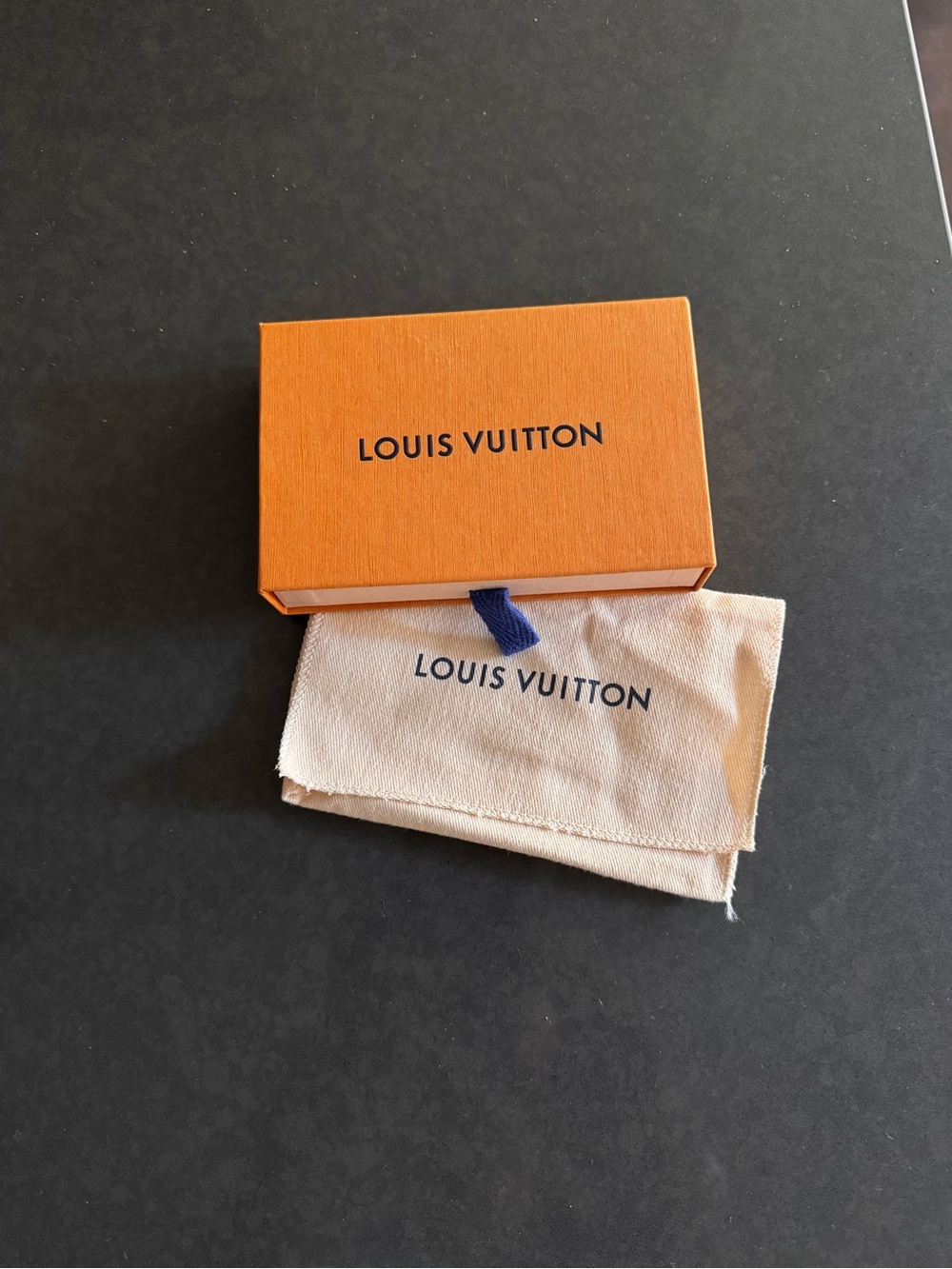 Louis Vuitton Key Pouch Box with Dust Pouch